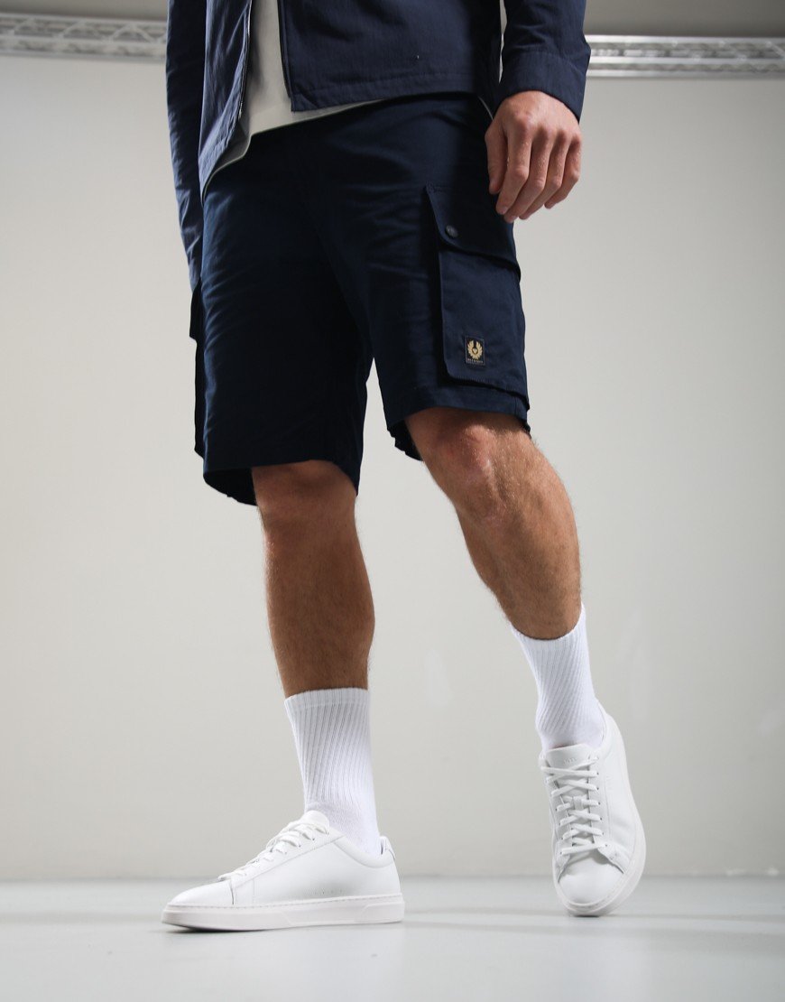 Belstaff Route Cargo Short Dark Ink