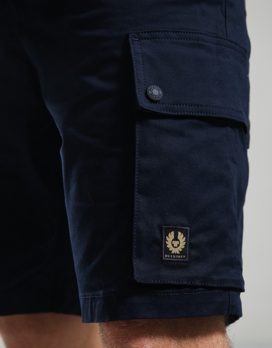Belstaff Route Cargo Short Dark Ink