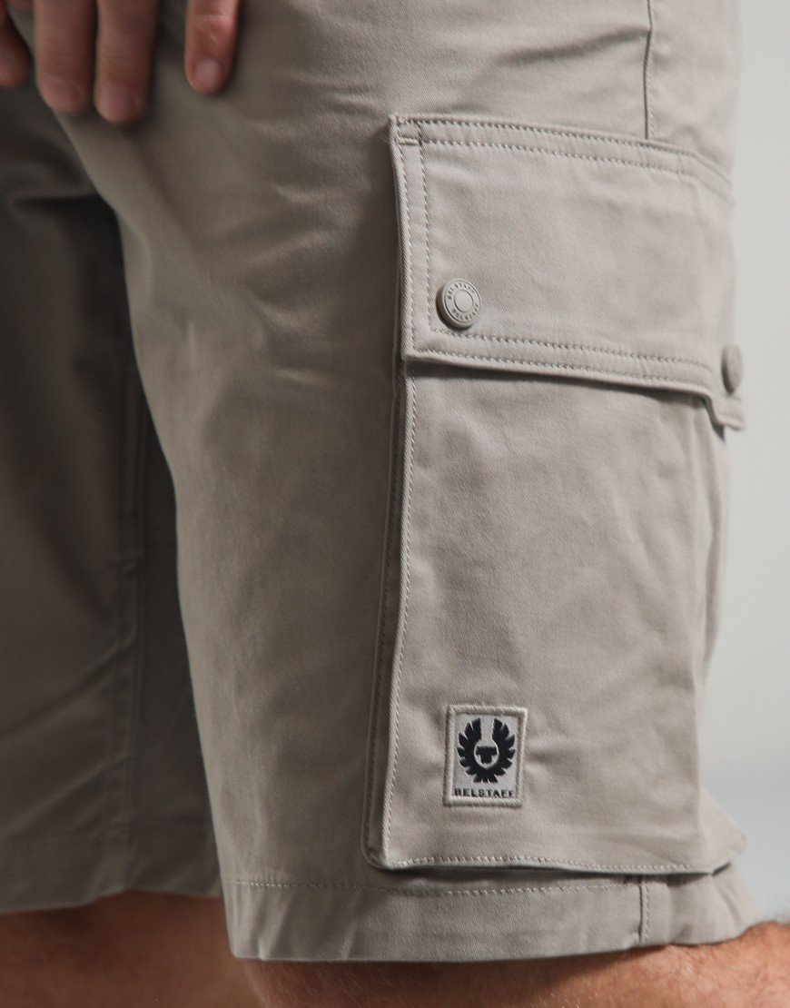 Belstaff Route Cargo Shorts Dark Sand