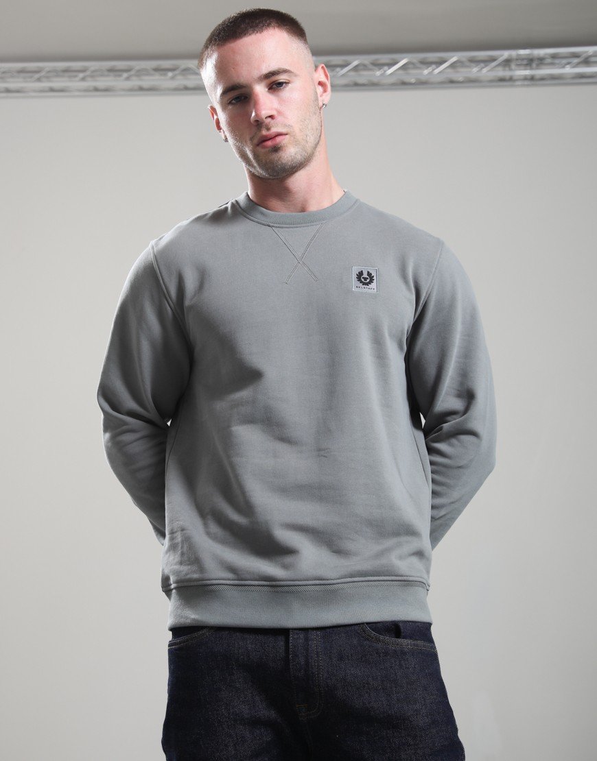 Belstaff Crew Neck Sweat Atlantic Grey