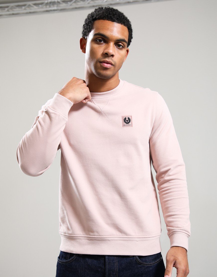 Belstaff Crew Neck Sweat Dusk Pink