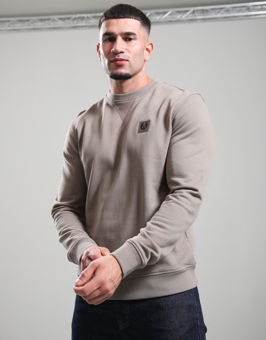 Belstaff Crew Neck Sweat Dusty Taupe