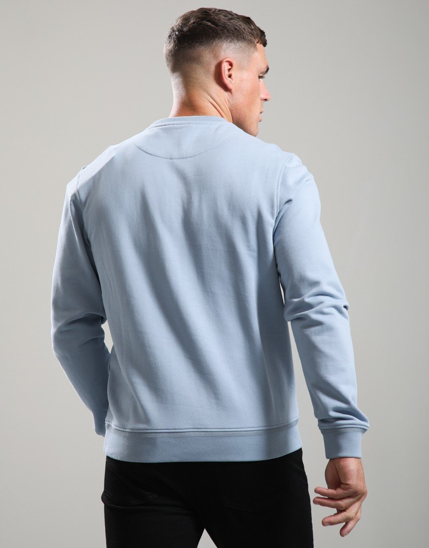 Belstaff Crew Neck Sweat Mist Blue