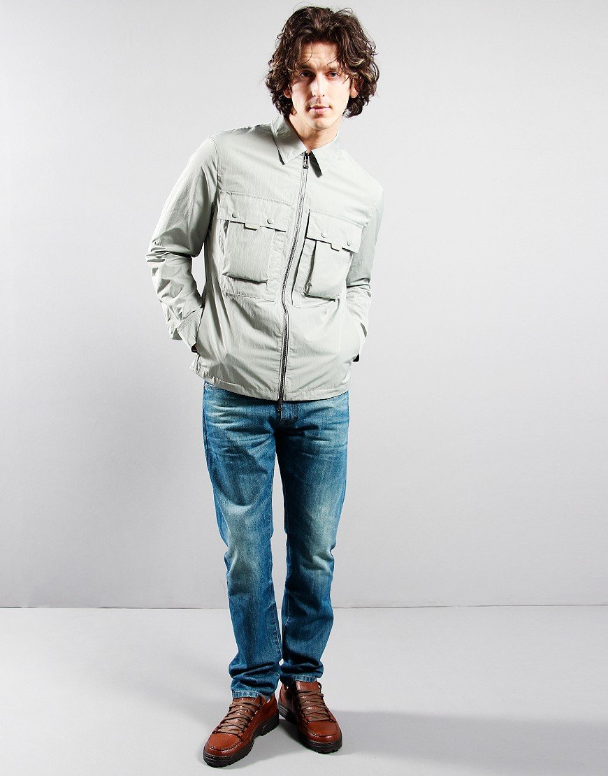 Belstaff Tactical Overshirt Laurel Green