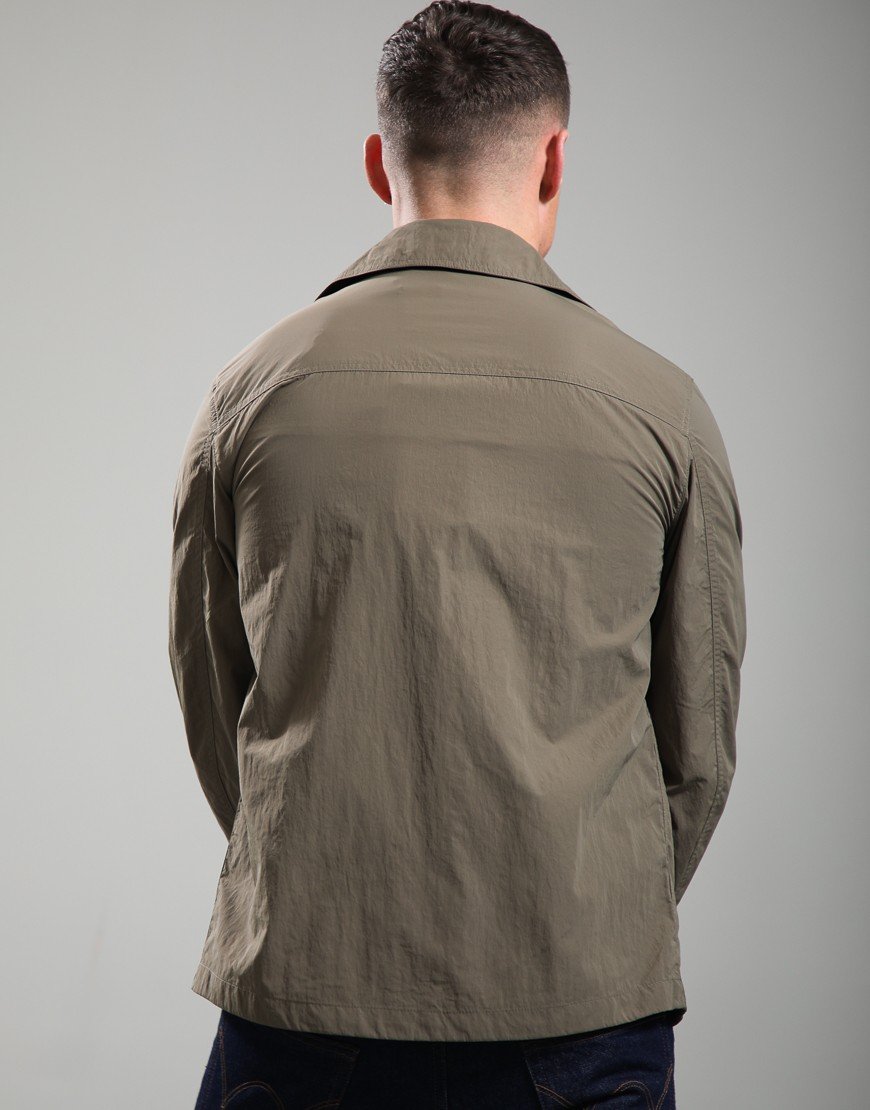 Belstaff Tourer Overshirt Khaki Green