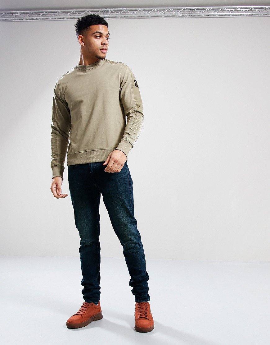 Belstaff Transit Crew Sweat Aloe