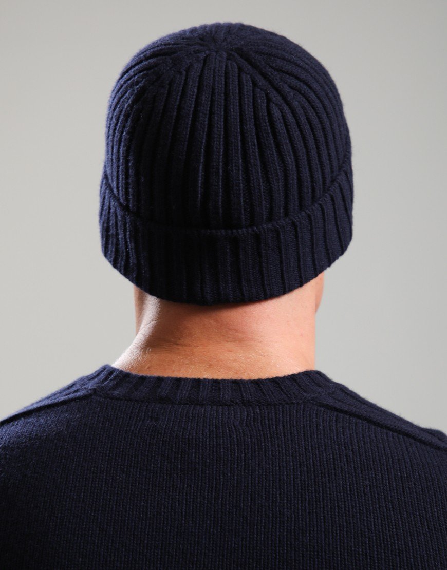 Belstaff Watch Beanie Hat Dark Ink