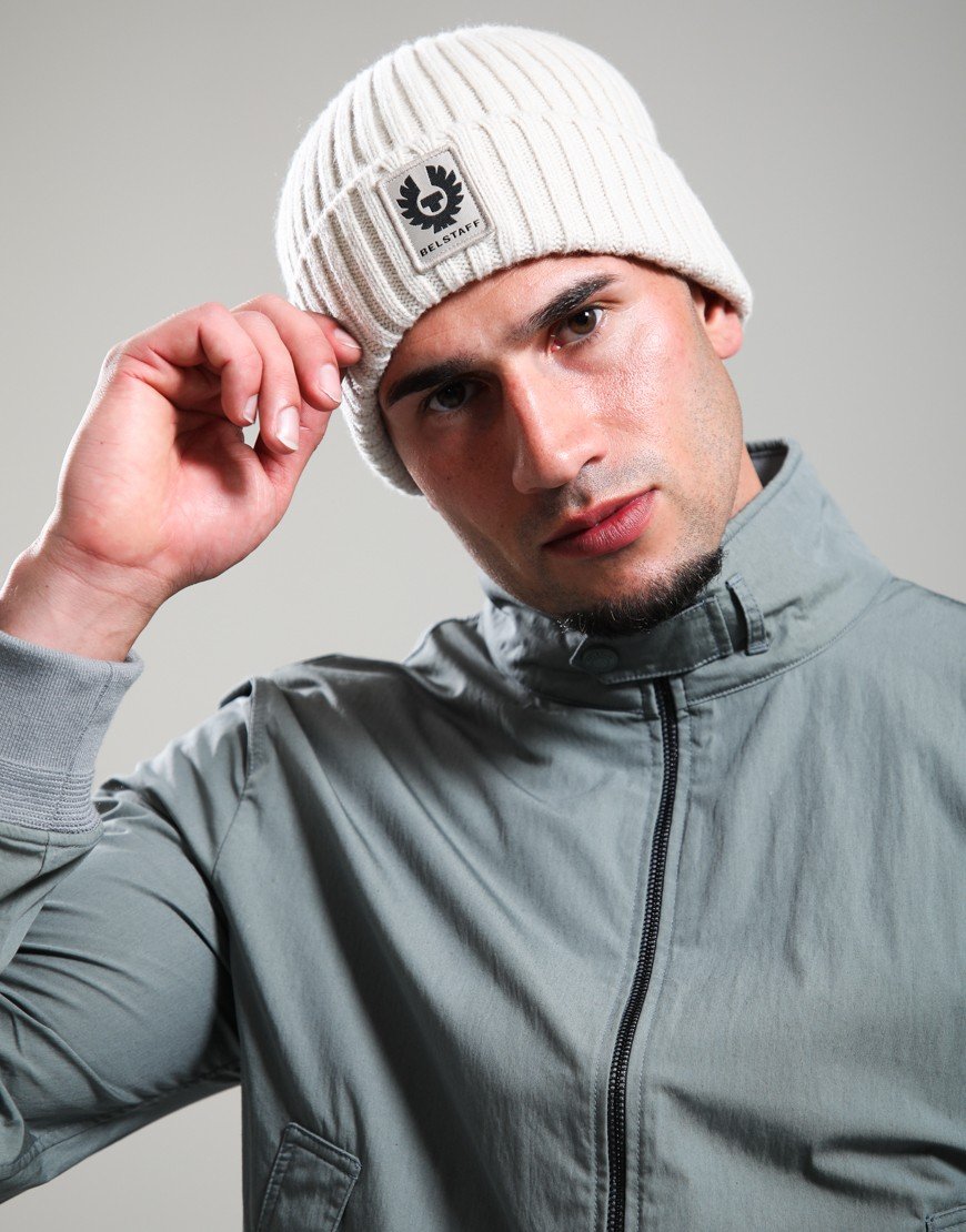 Belstaff Watch Beanie Pale Stone
