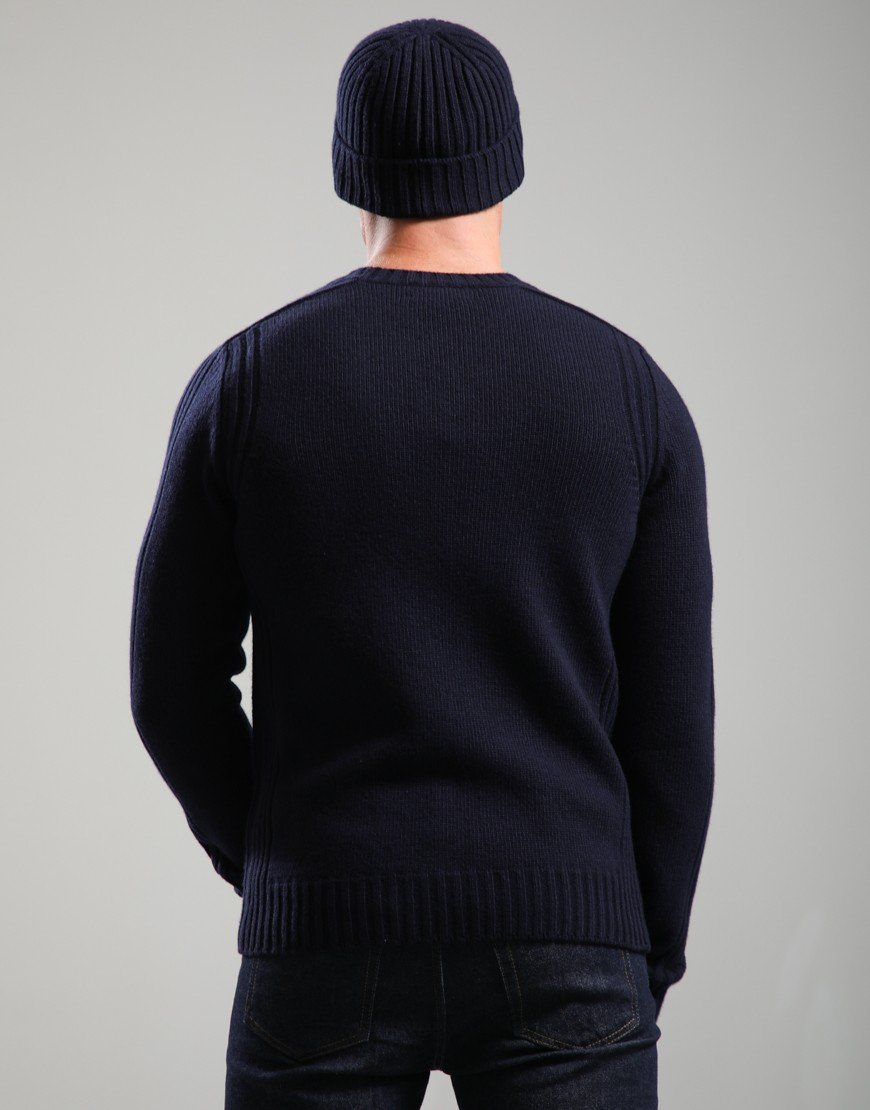 Belstaff Watch Crew Neck Jumper Dark Ink