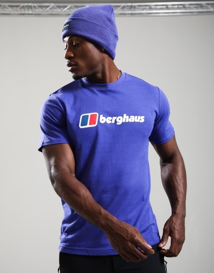 Berghaus Classic XL Logo T-Shirt Bottle Blue