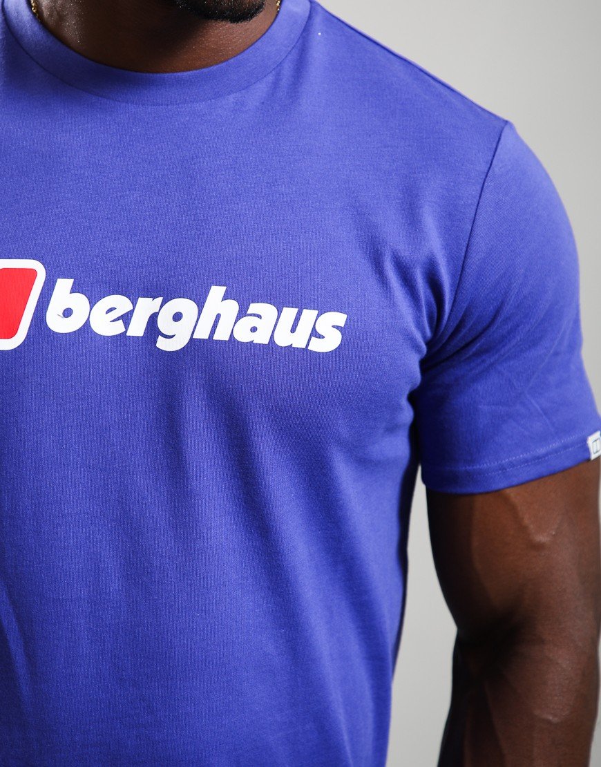 Berghaus Classic XL Logo T-Shirt Bottle Blue