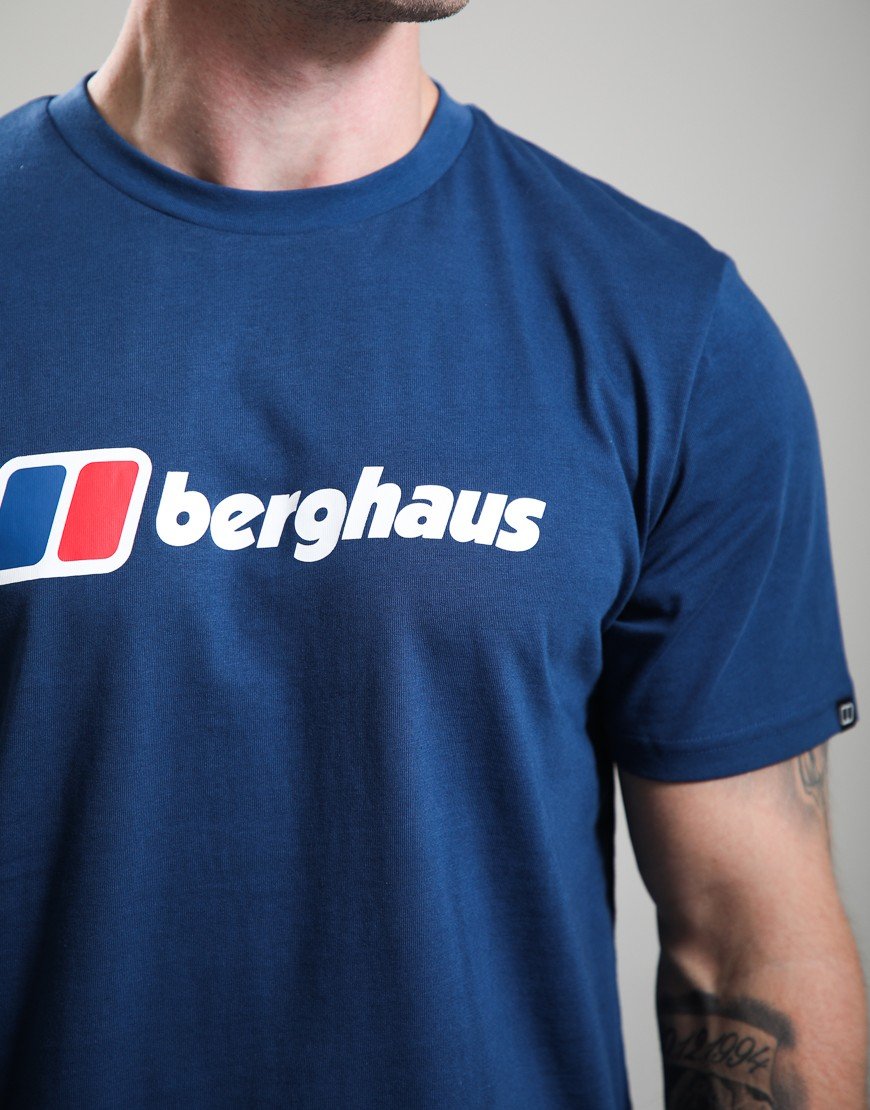 Berghaus Classic Xl Logo T-Shirt Hale Navy