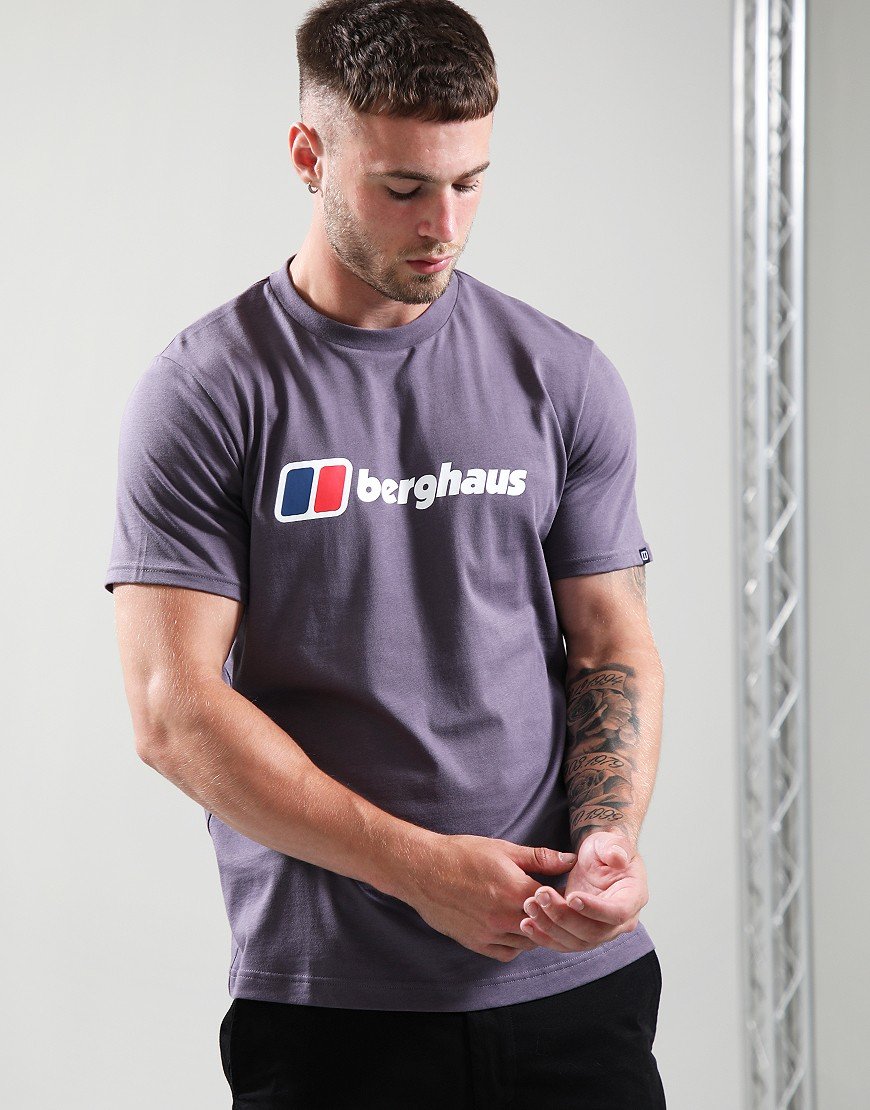 Berghaus Classic Xl-Logo T-Shirt Purple