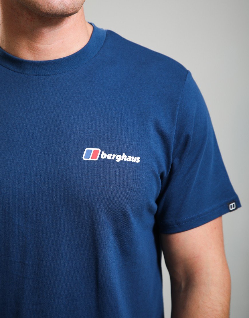 Berghaus Classic Logo T-Shirt Hale Navy