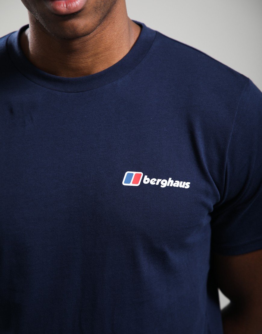 Berghaus Front & Back Logo T-Shirt Dusk