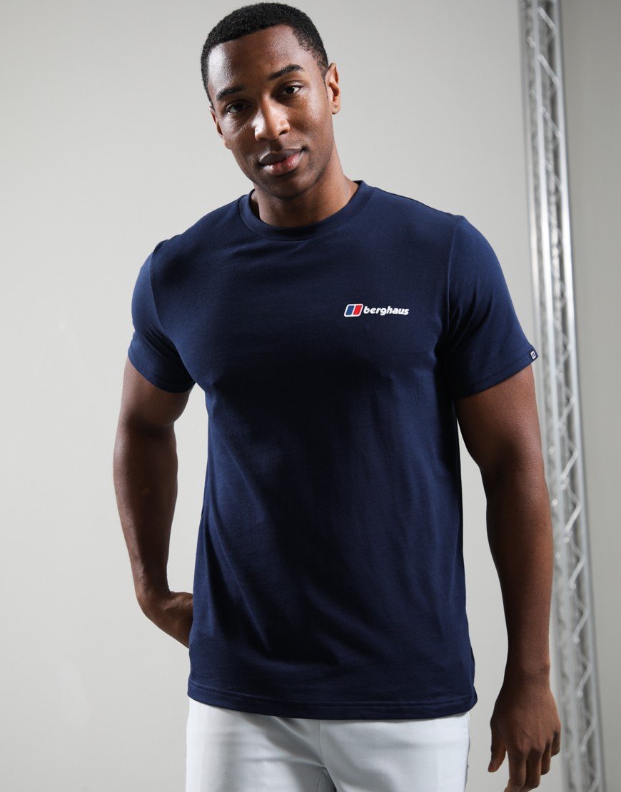 Berghaus Front & Back Logo T-Shirt Dusk