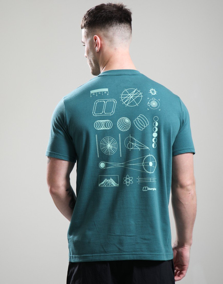 Berghaus Geo-Mountaintry Essential T-Shirt Northern Storm