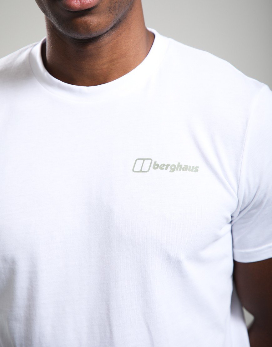 Berghaus Geo-Mountaintry Essential T-Shirt Pure White