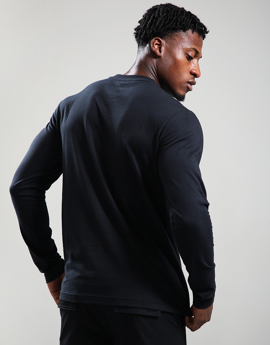 Berghaus Big Logo Long Sleeve T-Shirt Black/Black