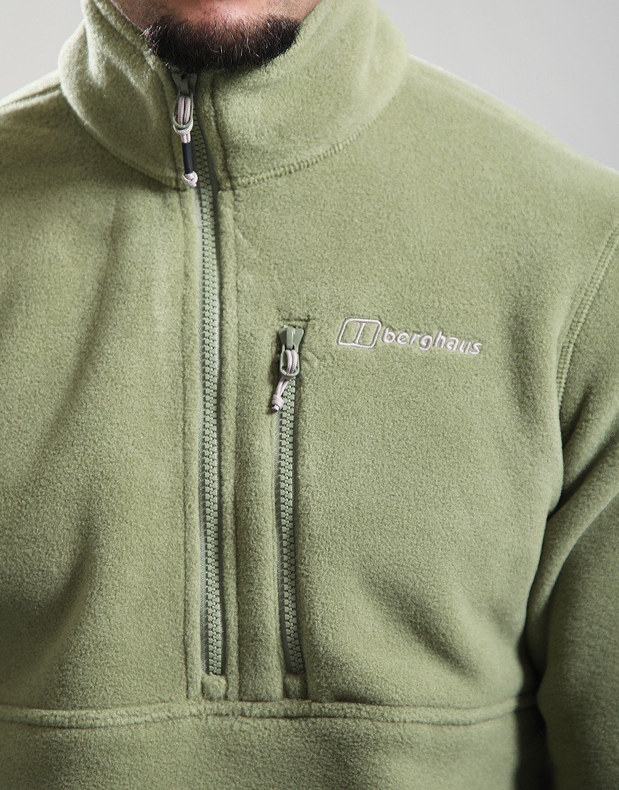 Berghaus Prism Half Zip Polartec Fleece Green