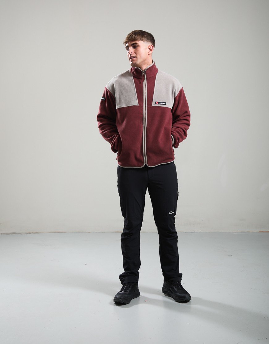 Berghaus Trango Mountain Fleece Burgundy/Charcoal