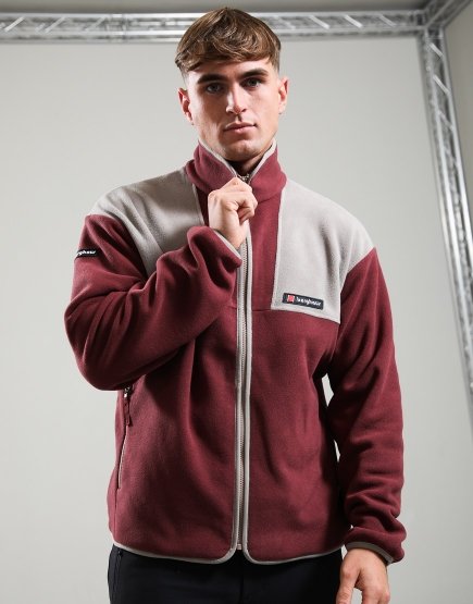 Berghaus Trango Mountain Fleece Burgundy/Charcoal