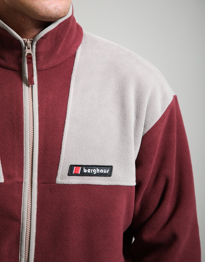 Berghaus Trango Mountain Fleece Burgundy/Charcoal