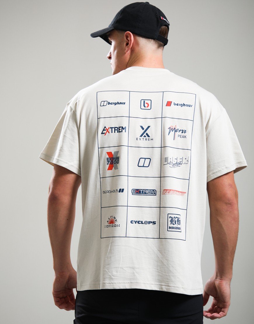 Berghaus Trango Mountain Logo T-Shirt Stone