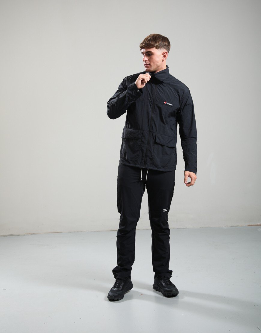 Berghaus Trango Mountain Windbreaker Jet Black