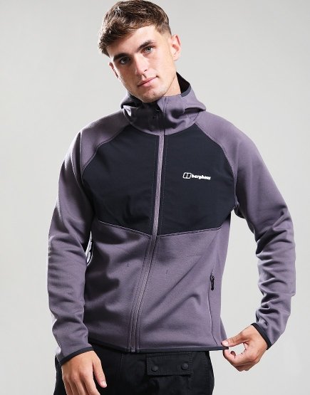 Berghaus Trawden Hybrid Jacket Purple Planet/Jet Black