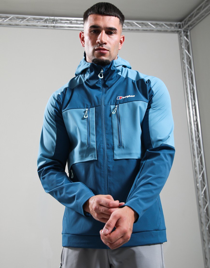 Berghaus Vantashell Jacket Blue Abyss/Genetic Blue