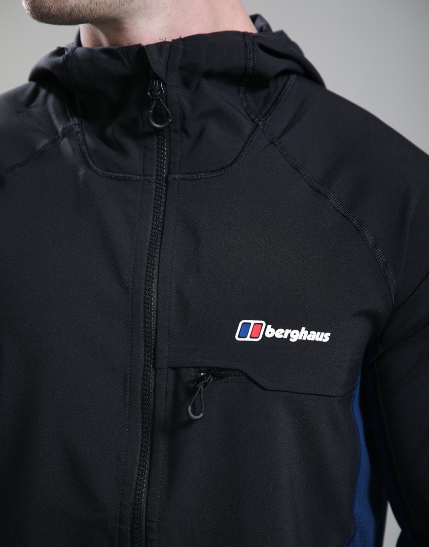 Berghaus Wavertree Hooded Jacket Jet Black