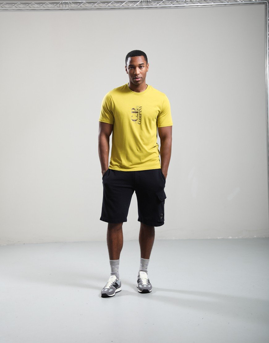 C.P. Company 30/1 Jersey Printed T-Shirt Antique Moss