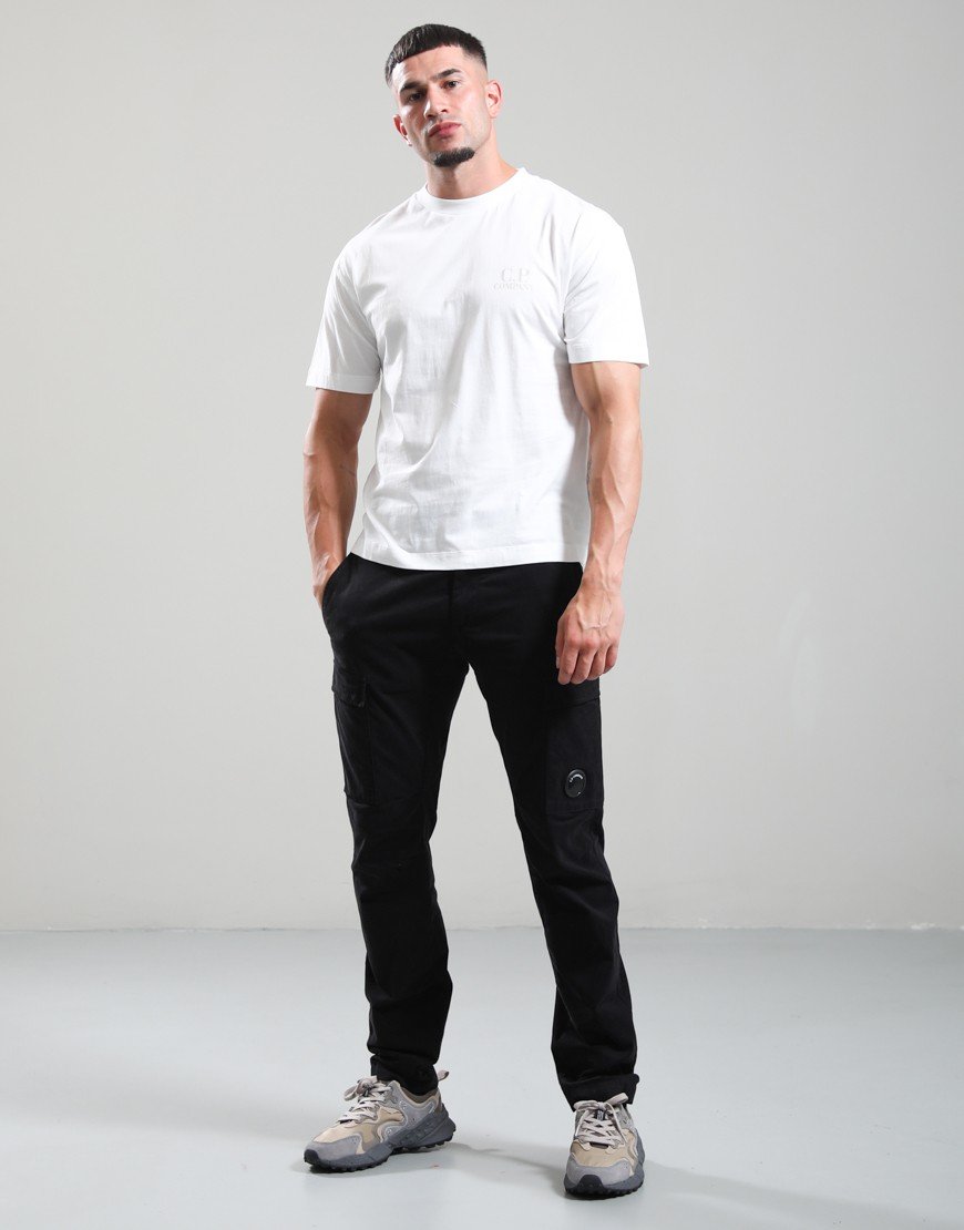 C.P. Company 30/1 Jersey Comfort T-Shirt Gauze White