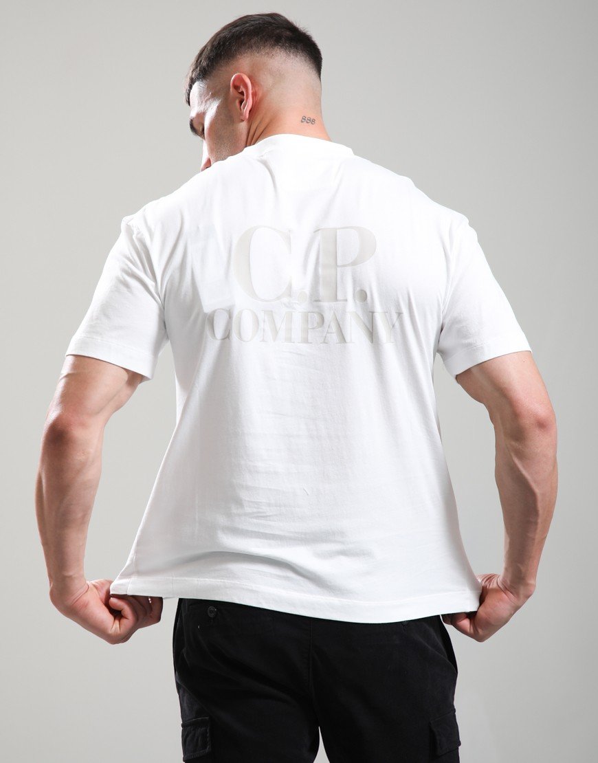 C.P. Company 30/1 Jersey Comfort T-Shirt Gauze White