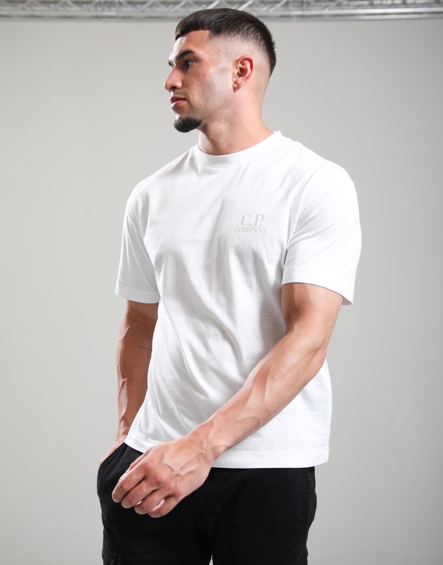 C.P. Company 30/1 Jersey Comfort T-Shirt Gauze White