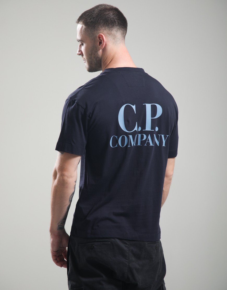 C.P. Company 30/1 Jersey Comfort T-Shirt Total Eclipse