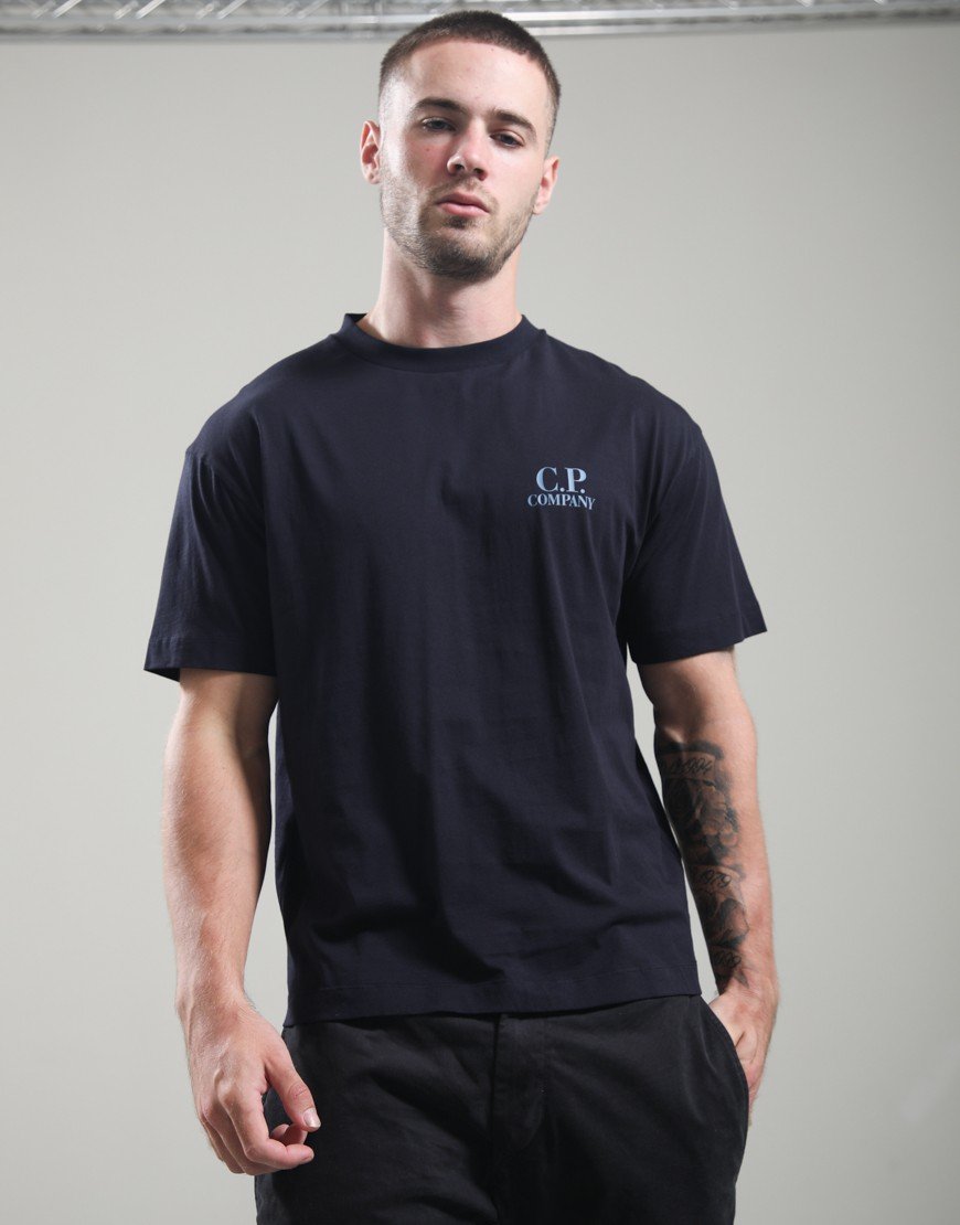 C.P. Company 30/1 Jersey Comfort T-Shirt Total Eclipse
