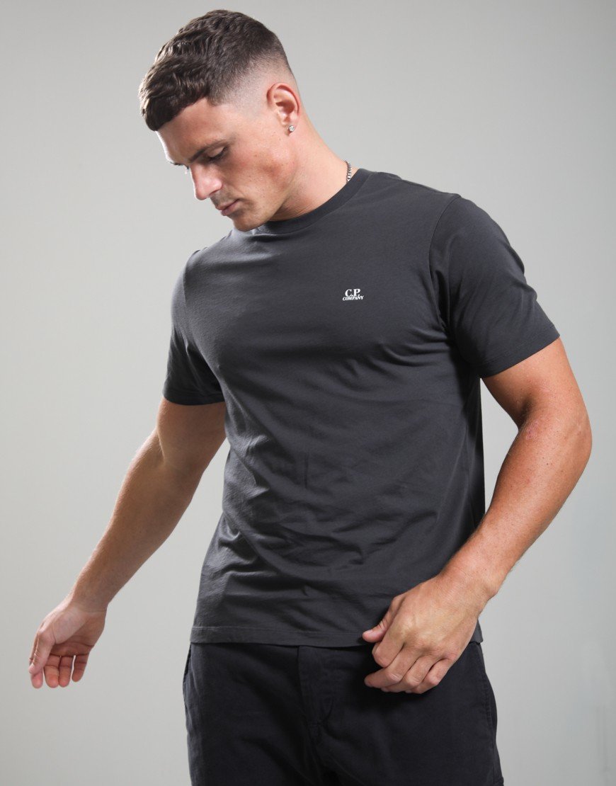 C.P. Company 30/1 Jersey Goggle T-Shirt Raven