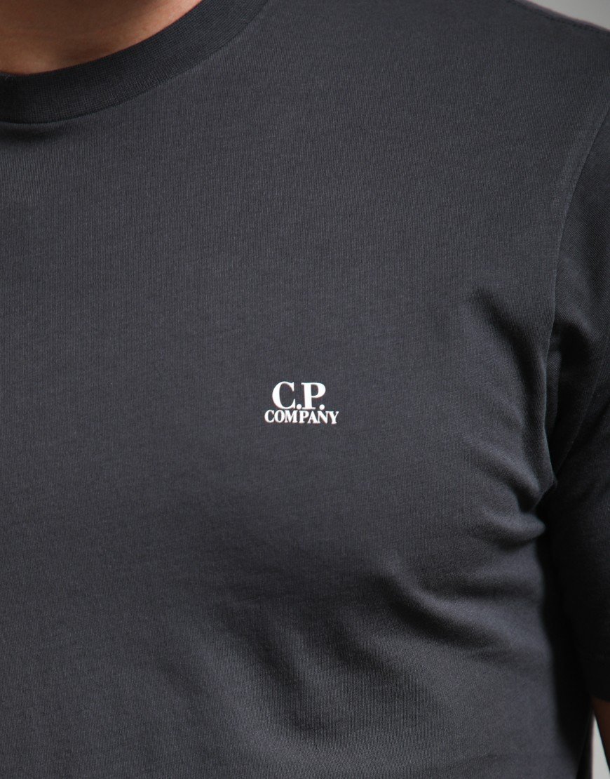 C.P. Company 30/1 Jersey Goggle T-Shirt Raven