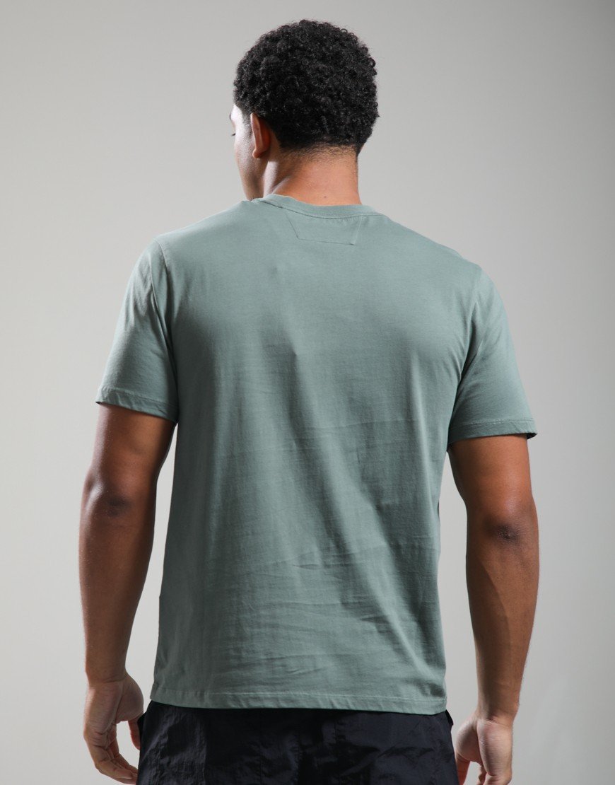 C.P. Company 30/1 Jersey Logo Patch T-Shirt Laurel Wreath