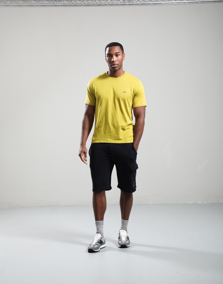 C.P. Company 30/1 Jersey Logo Patch T-Shirt Antique Moss