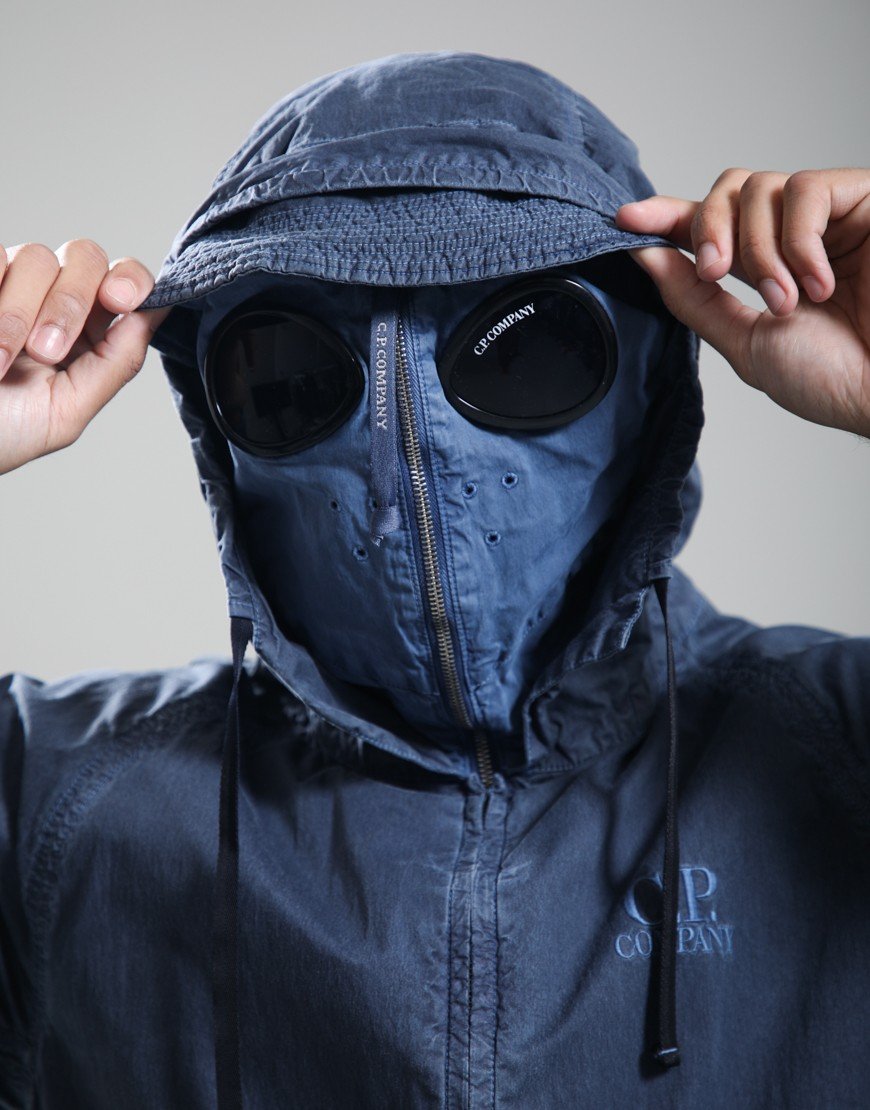 C.P. Company 50 Fili Wax Explorer Jacket Midnight Navy