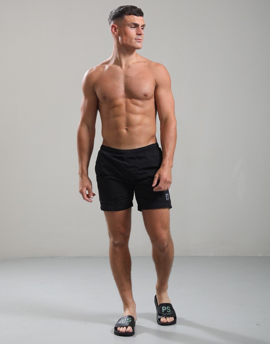 C.P. Company Eco-Chrome R Swim Shorts Black