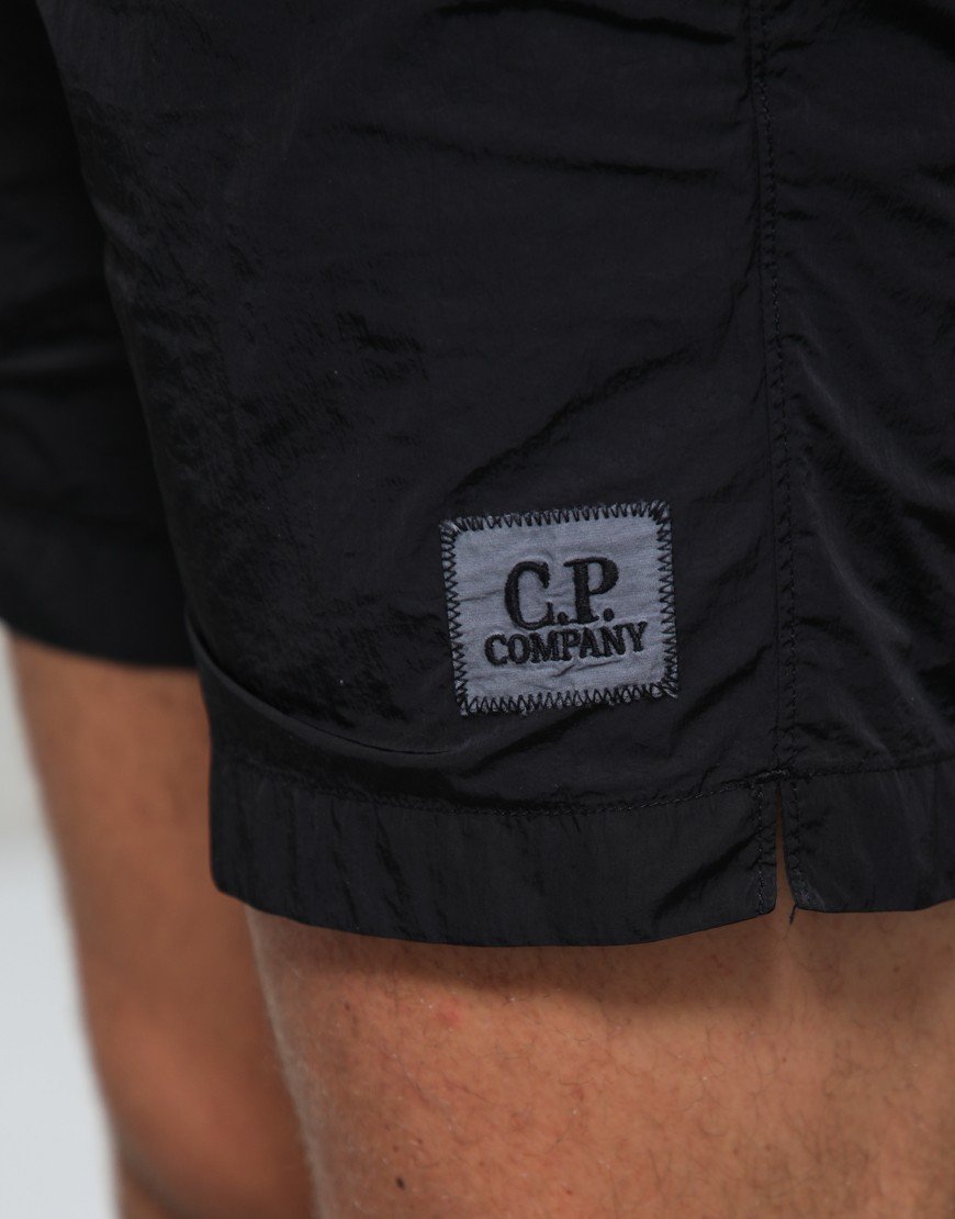 C.P. Company Eco-Chrome R Swim Shorts Black