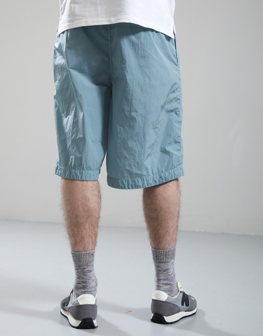 C.P. Company Bermuda Shorts Chrome Silver Blue