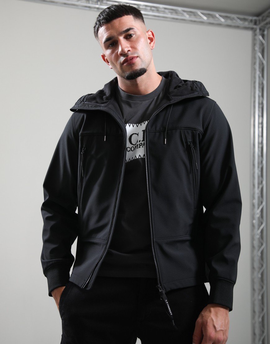 C.P. Company Shell-R Goggle Jacket Black