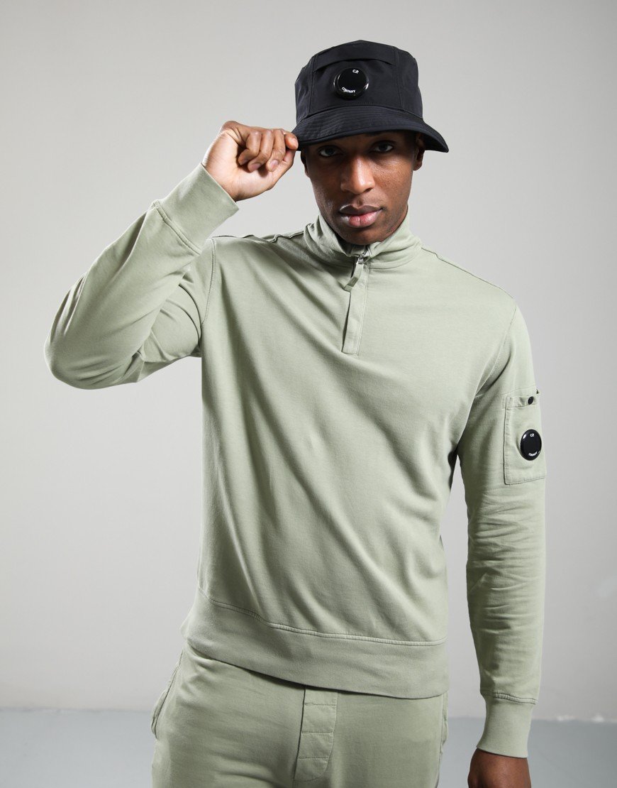 C.P. Company Chrome-R Lens Bucket Hat Black