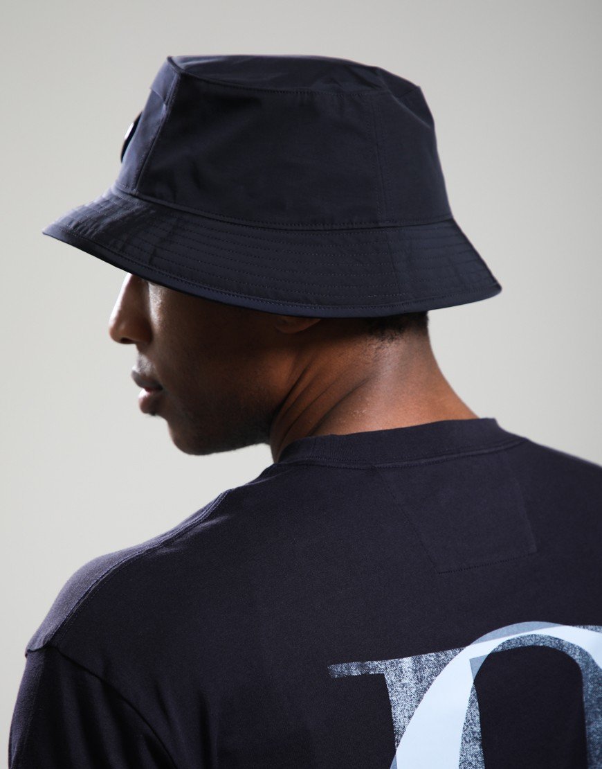 C.P. Company Chrome-R Lens Bucket Hat Total Eclipse