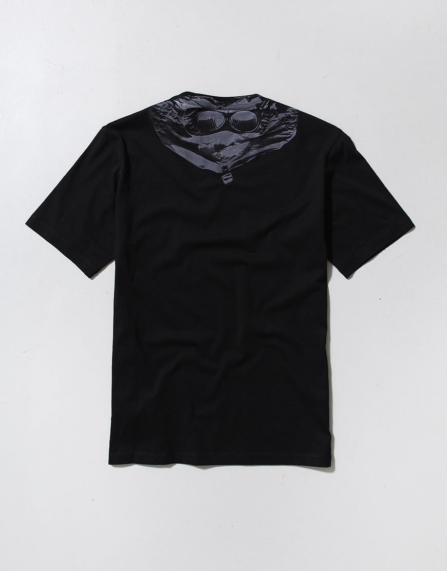 C.P. Company Kids Hood Print T-Shirt Black